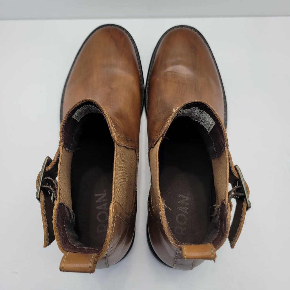 Roan Cynan Men's Brown Leather Chelsea Boots US Size 13 - Picture 5 of 8